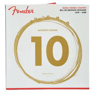 Fender 880XL Dura-Tone Coated snarenset western extra light