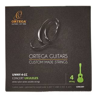 Ortega UWNY-4-CC nylon snarenset voor concert ukelele