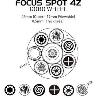 American DJ Focus Spot 4Z Pearl LED moving head
