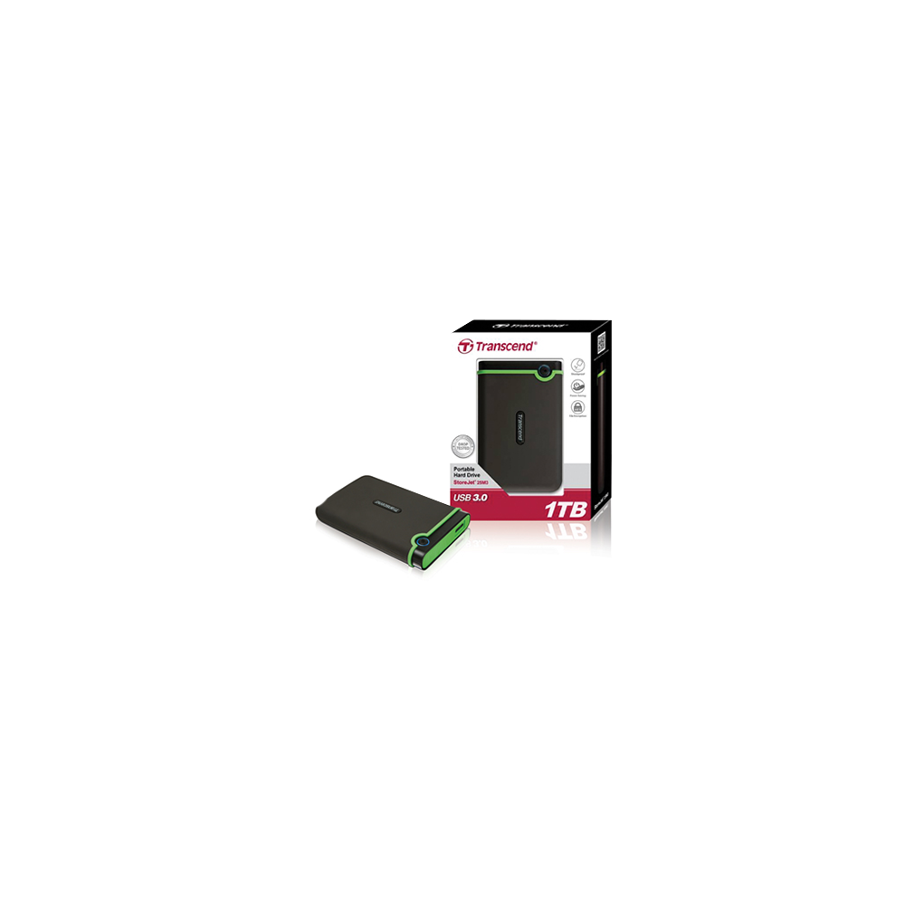 Transcend Draagbare 2,5" HDD 1TB anti-shock