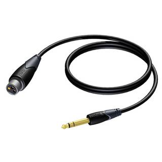 Procab CLA723 6.3mm stereo jack - XLR female 1.5 m