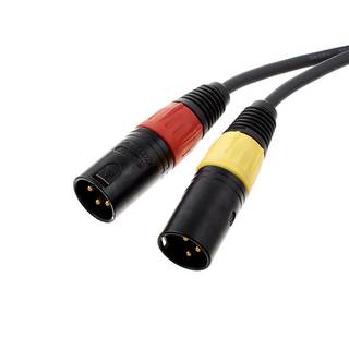 Sennheiser AC20 Y-kabel XLR-5F (5-pins) / 2 x XLR-3M (3-pins)