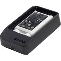 Shure SBC10-903-PS SLX-D enkele acculader met USB voeding