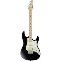 FGN Guitars Boundary Odyssey HSS Black elektrische gitaar met vaste brug