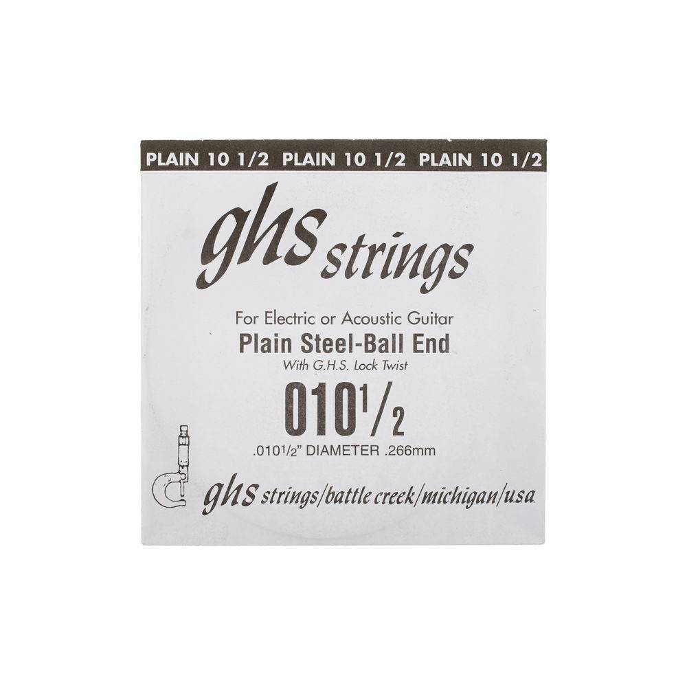 GHS .0105 snaar voor elektrische gitaar