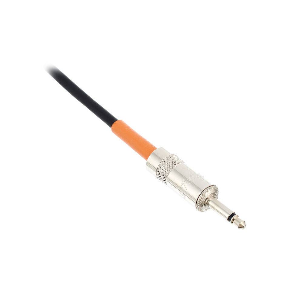 Cordial CPI0.6ZZ Peak Minijack (3.5 mm TS) mono patch kabel zwart 60 cm