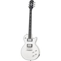 Epiphone Jerry Cantrell Les Paul Custom Prophecy Bone White elektrische signature gitaar met koffer