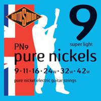 Rotosound PN9 Pure Nickels set elektrische gitaarsnaren 009-042