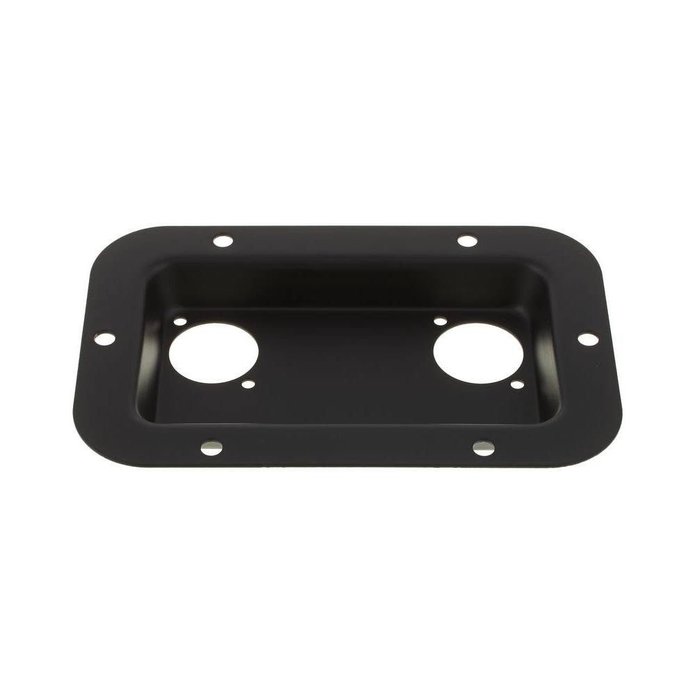 Audio Metalz 25300 inbouwschotel 2x XLR - 2x 4-pins speakercon