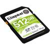 Kingston Canvas Plus SD 512GB geheugenkaart