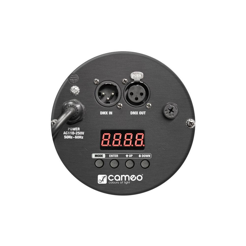 Cameo Studio Par 64 18 x 8W RGBA LED-par zwart