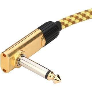 RockBoard Tweed Series Flat Patch Cable Vintage 10 cm