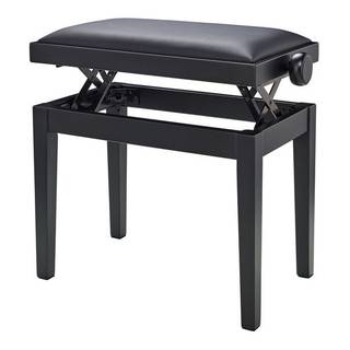 Konig & Meyer 13970 pianobank mat zwart met kunstlederen zitting
