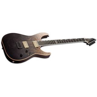 ESP E-II M-II NT Hipshot Black Natural Fade met koffer
