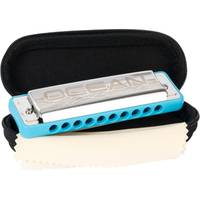 Cascha HH 2324 Ocean Rock Blues Harmonica in G blauw