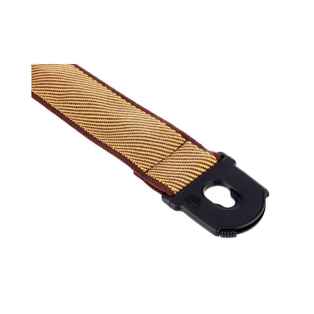 D'Addario 50PLB06 Planet Lock gitaarband tweed