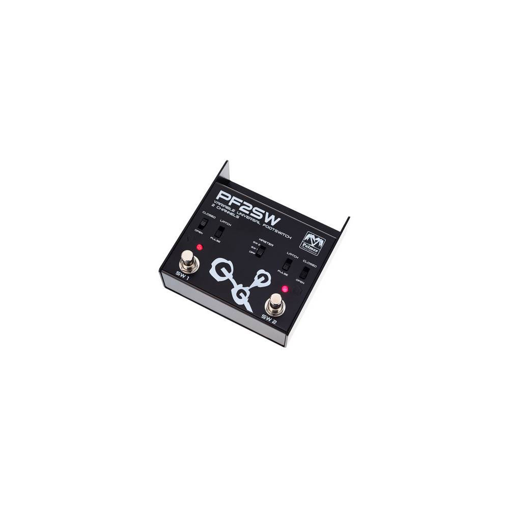 Palmer PF2SW universele tweekanaals voetschakelaar