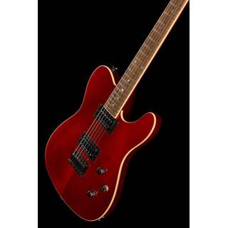 Fender Special Edition Custom Tele FMT HH Crimson Red Transp