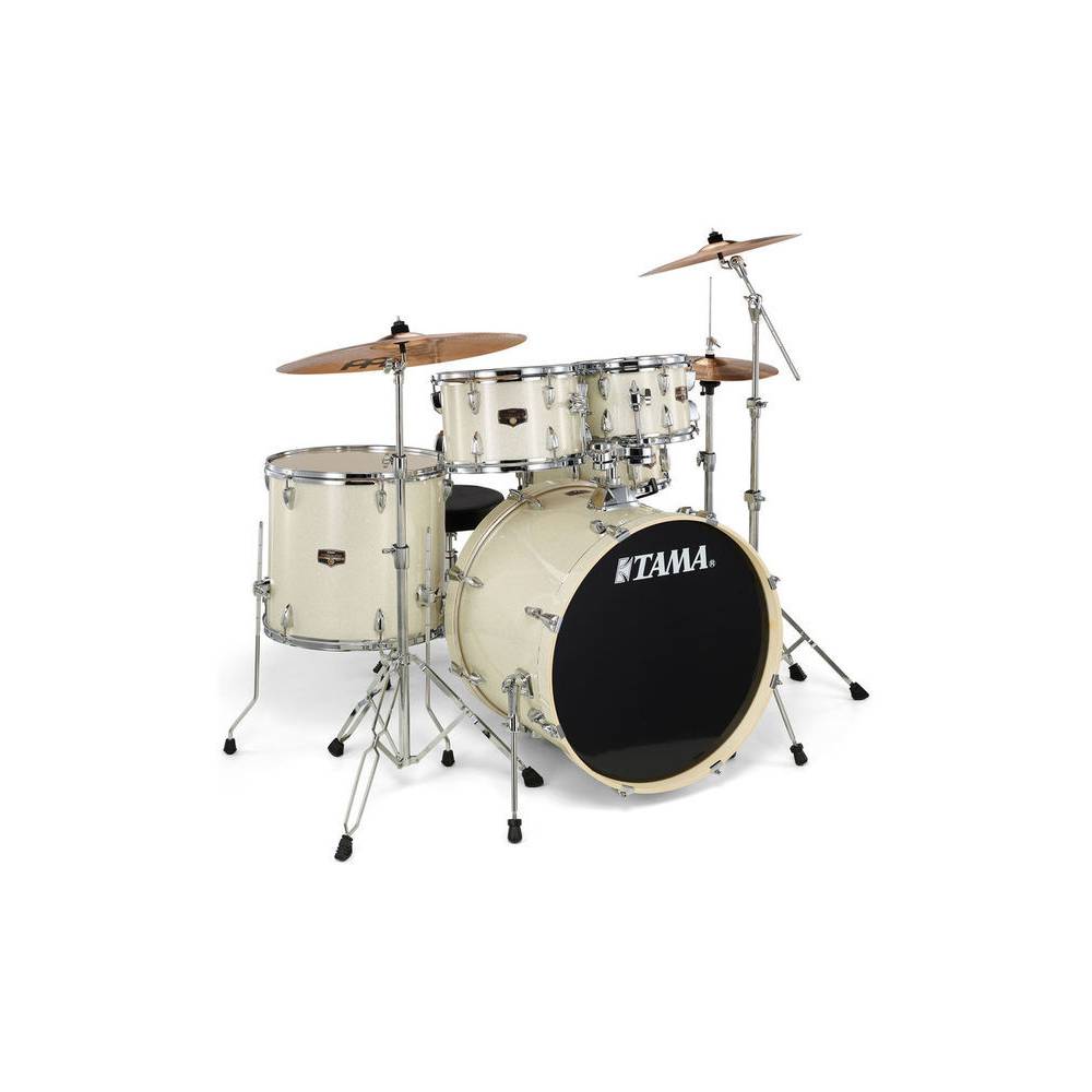 Tama IE50H6W-VWS Imperialstar Vintage White Sparkle 5d. drumstel