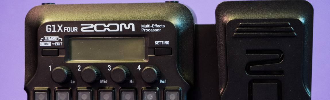 Review: Zoom G1X Four Multi Effect-Pedaal for electric guitar