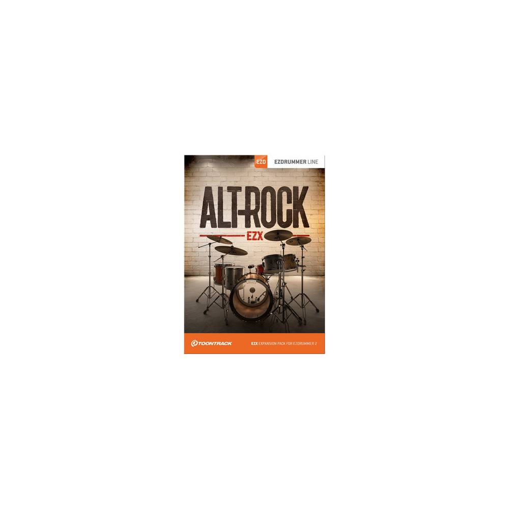 Toontrack Alt-Rock EZX drum plug-in voor EZdrummer 2
