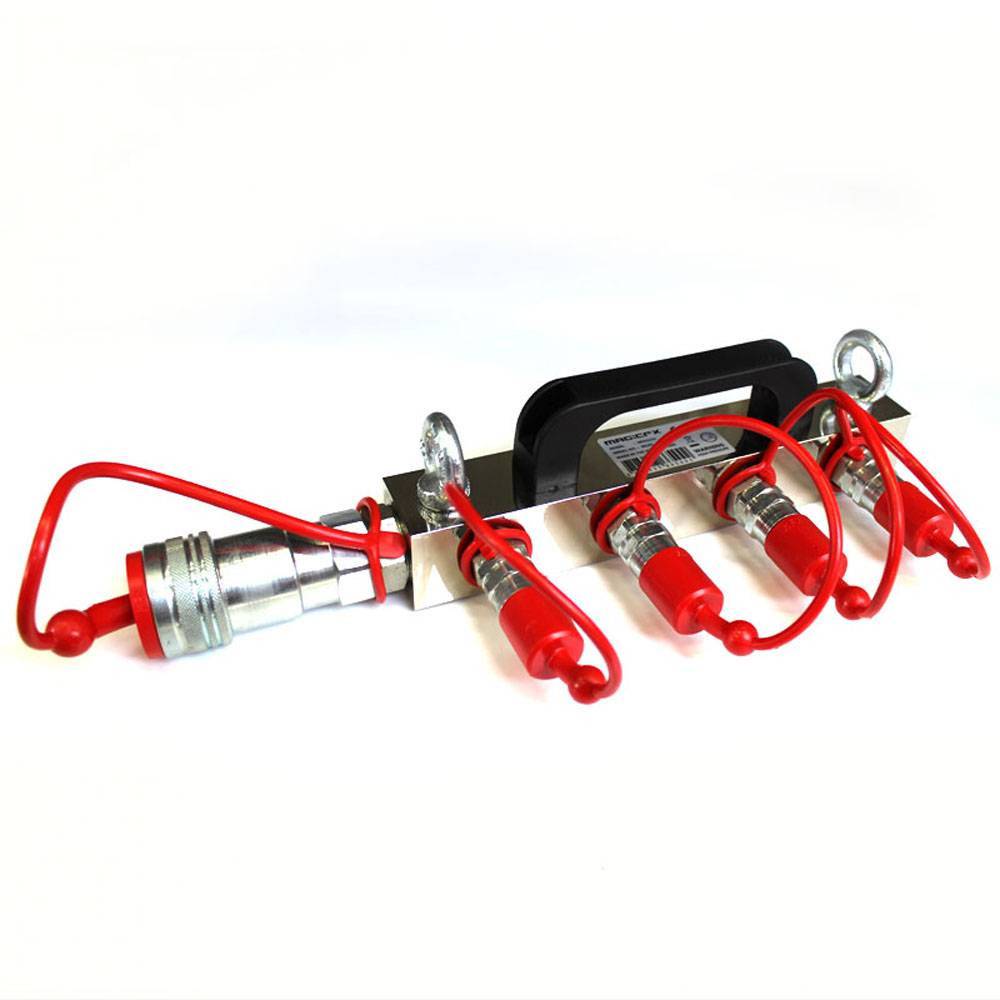 MagicFX CO2 Distributie blok 4x 3/8 in, 1x 3/4 uit