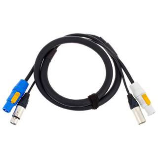 Cordial CPH1.5-DMX1-5-PWR1 Peak 5p XLR + Powercon 1.5m