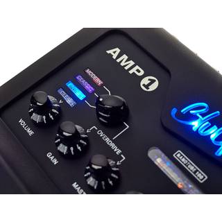 BluGuitar AMP1 Iridium Edition 100 watt Nanotube gitaarversterker top