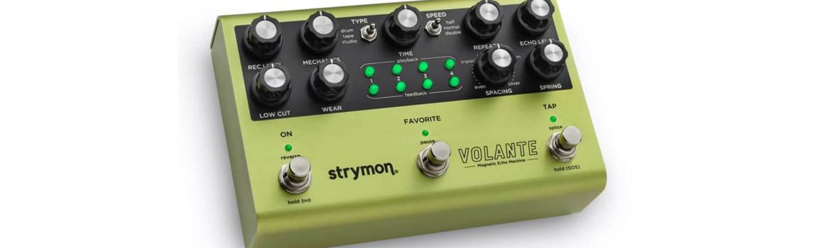 Strymon Unveils the Volante Magnetic Echo Machine