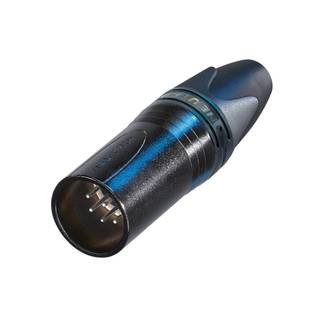 Neutrik NC7MXX-BAG Male XLR kabeldeel 7p zwart