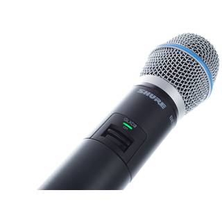 Shure GLX-D2-Beta 87A Digitale draadloze handheld microfoon