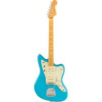 Fender American Professional II Jazzmaster Miami Blue MN elektrische gitaar met koffer