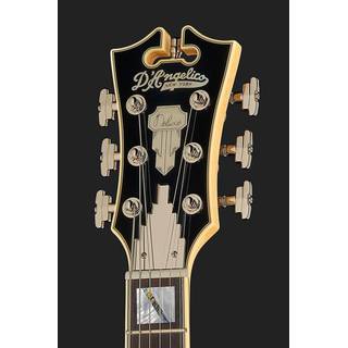 D'Angelico Deluxe Brighton Desert Gold elektrische gitaar met koffer