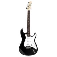 Fazley E100 BK elektrische gitaar zwart