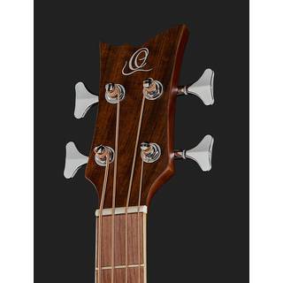 Ortega D7CE-4 Deep Series 7 Medium Scale Bass Natural elektrisch-akoestische bas met cutaway