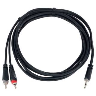 Cordial EY3WCC Elements kabel 3.5mm TRS jack - 2x RCA 3m