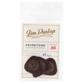 Dunlop 511P88 Primetone Standard Sculpted Plectra 088mm 3-Pack