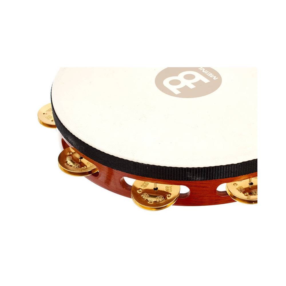 Meinl TAH1B-AB Traditional Goat-Skin Wood Tambourine, Brass