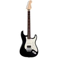 Fender Japan Limited Edition Stratocaster Floyd Rose RW Black elektrische gitaar met deluxe gigbag