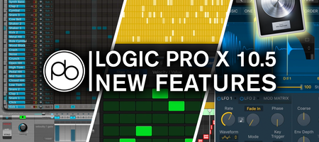 Watch Point Blank Explore Logic Pro X 10.5’s New Features