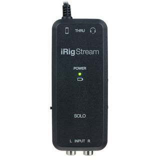 IK Multimedia iRig Stream Solo 3-in, mono-out streaming interface