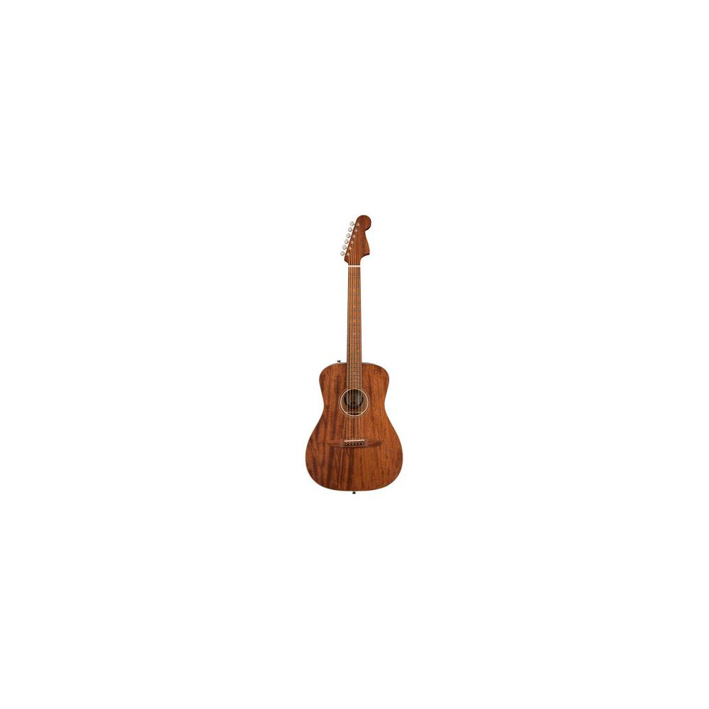 Fender Malibu Special Mahogany Natural Satin elektrisch-akoestische westerngitaar met gigbag