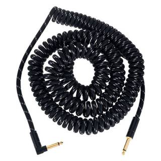 Fender Deluxe Cables Coil Cable 9 m zwart tweed recht en haaks