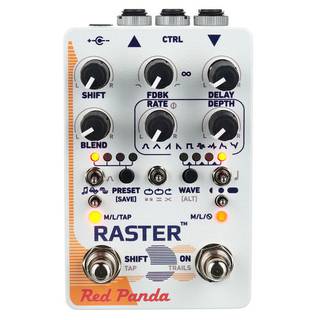 Red Panda Raster 2 digitale delay met pitch- en frequency shifter