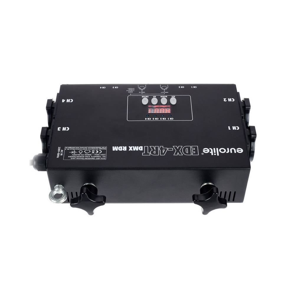 Eurolite EDX-4RT DMX RDM truss dimmer pack