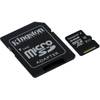 Kingston SDCS/64GB microSDXC Canvas Select 80R CL10 + SD Adapter