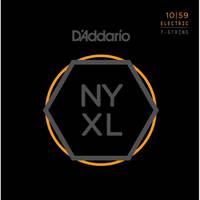 D'Addario NYXL1059 Nickel Wound Regular Light 10-59 7-snarig