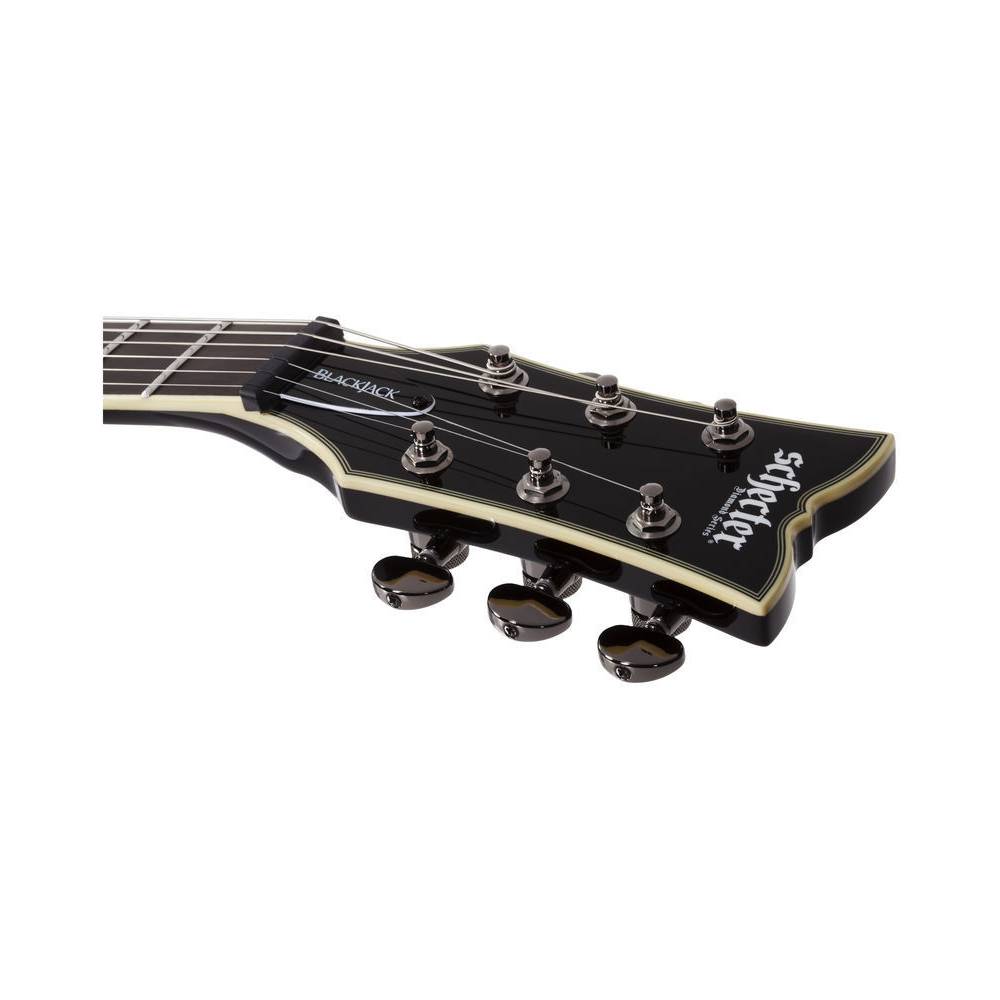Schecter Solo-II Blackjack Gloss Black elektrische gitaar
