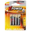 Alkaline X-Power AAA 4-pcs blister