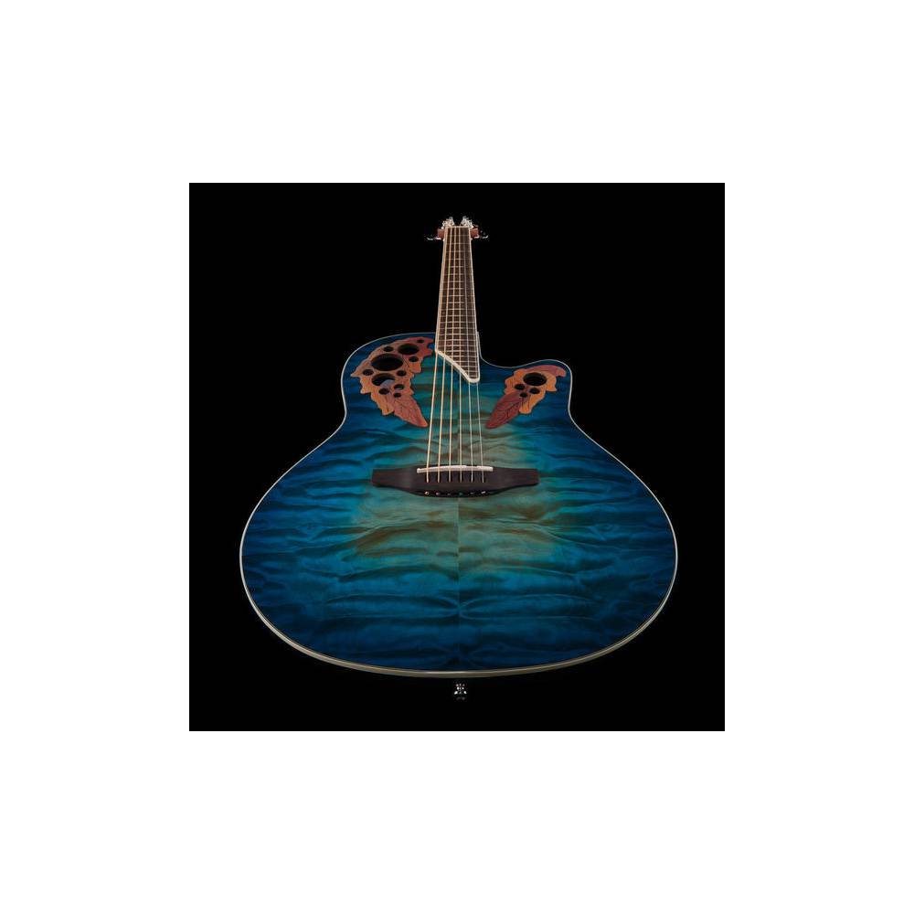 Ovation CE48P-RG Celebrity Exotic Super Shallow Regal to Natural elektrisch-akoestische westerngitaar